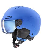 Uvex Casca ski ROCKET JR VISOR - pentru copii - Albastru