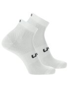 UYN Set de sosete scurte unisec 12053 - 2 perechi - Alb