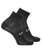 UYN Set de sosete scurte unisec 12053 - 2 perechi - Negru