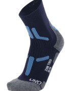 UYN Sosete cu model pentru trekking 12049 - Gri/Albastru