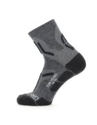 UYN Sosete scurte cu model pentru trekking 12069 - Negru/Gri