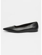 Vagabond Shoemakers Balerini de piele cu varf ascutit Hermine - Negru