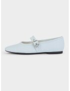 Vagabond Shoemakers Balerini May Jane cu catarama - Albastru deschis