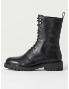 Vagabond Shoemakers Bocanci de piele cu toc masiv - Negru