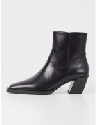 Vagabond Shoemakers Botine de piele cu varf patrat - Negru
