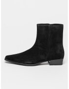 Vagabond Shoemakers Botine de piele intoarsa cu varf ascutit Nella - Negru