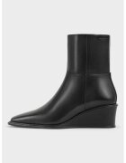 Vagabond Shoemakers Botine wedge de piele - Negru