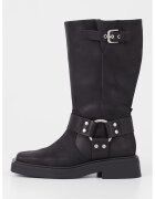 Vagabond Shoemakers Cizme harness medii de piele - Negru