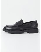 Vagabond Shoemakers Pantofi loafer de piele cu logo discret - Negru
