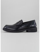 Vagabond Shoemakers Pantofi loafer de piele cu varf rotund - Negru
