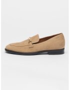 Vagabond Shoemakers Pantofi loafer din piele intoarsa cu model uni Heidi - Maro deschis