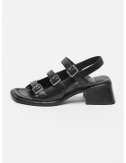 Vagabond Shoemakers Sandale de piele cu catarame Ines - Negru