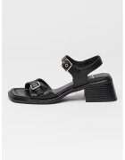 Vagabond Shoemakers Sandale din piele cu toc Ines - Negru