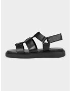 Vagabond Shoemakers Sandale fisherman din piele - Negru