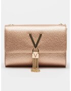 Valentino Bags Geanta crossbody cu bareta din lant Divina - Auriu rose