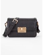 Valentino Bags Geanta crossbody de piele ecologica cu clapa - Negru