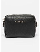 Valentino Bags Geanta crossbody din piele ecologica cu logo metalic Alexia - Negru