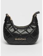 Valentino Bags Geanta de piele ecologica cu garnituri cusute si bareta de umar Ocarina - Negru