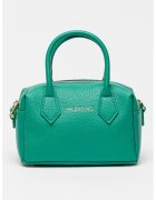 Valentino Bags Geanta din piele ecologica cu maner - fermoar si logo - Verde aquamarin