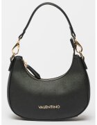 Valentino Bags Geanta semiluna din piele ecologica cu bareta detasabila cu logo Zero - Negru