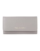 Valentino Bags Portofel din piele ecologica cu clapa Alexia - Gri