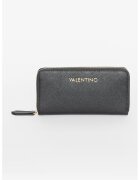 Valentino Bags Portofel din piele ecologica cu fermoar Zero Re - Negru