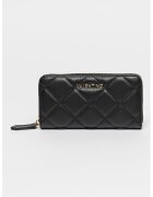 Valentino Bags Portofel matlasat cu fermoar Ocarina - Negru