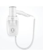 Valera Uscator de par PREMIUM SMART 1600 SOCKET - cu suport de perete si priza de 16A - dotat cu multiple sisteme de siguranta - Alb