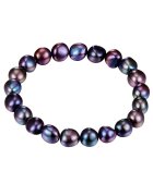 Valero Pearls Bratara cu perle de apa dulce 19525 - Albastru