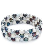 Valero Pearls Bratara cu perle de apa dulce - Multicolor