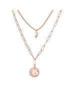 Valero Pearls Colier stratificat - placat cu aur de 14K - Auriu rose