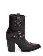 Vanilla Ciocate Elektra cu toc inalt - piele naturala neagra