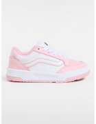 Vans Pantofi sport cu detalii din piele intoarsa Hylane - Alb/Roz deschis