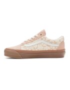 Vans Pantofi sport cu garnituri de piele intoarsa Old Skool 36 - Alb/Roz prafuit