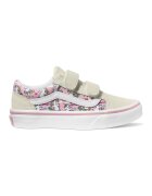 Vans Pantofi sport cu inchidere velcro si model - Roz/Crem