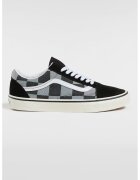 Vans Pantofi sport de panza cu garnituri de piele intoarsa Old Skool - Negru/Gri