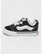 Vans Pantofi sport de panza si piele intoarsa Knu Skool - Alb/Negru