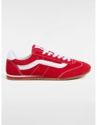 Vans Pantofi sport low cut din piele intoarsa - Rosu vermillion/Alb murdar