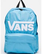 Vans Rucsac din material textil cu logo frontal Old Skool Drop V - Albastru azur
