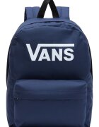 Vans Rucsac unisex cu imprimeu Old Skool - 22 L - Albastru inchis/Alb optic