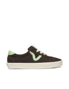 Vans Tenisi dama - material textil - negru/verde