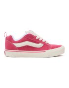 Vans Tenisi de piele intoarsa cu detalii contrastante Knu Skool - Roz/Crem