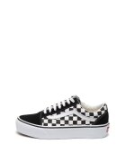 Vans Tenisi flatform unisex - cu insertii de piele intoarsa Old Skool
