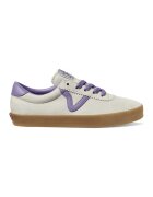 Vans Tenisi low-cut din piele intoarsa - Lila/Crem