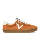 Vans Tenisi low-cut din piele intoarsa - Portocaliu