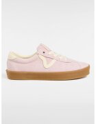 Vans Tenisi low-cut din piele intoarsa - Roz pal/Crem