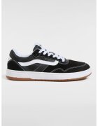 Vans Tenisi unisex din piele si piele intoarsa - Alb/Negru