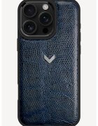 VELANTE OFFICIALE Husa de telefon din piele iPhone 16 Pro Max - Bleumarin