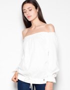 Venaton Bluza dama bej - bumbac - maneca lunga - model lejer