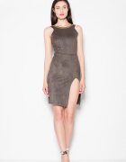 Venaton Rochie de seara - gri - fabricata din material de calitate